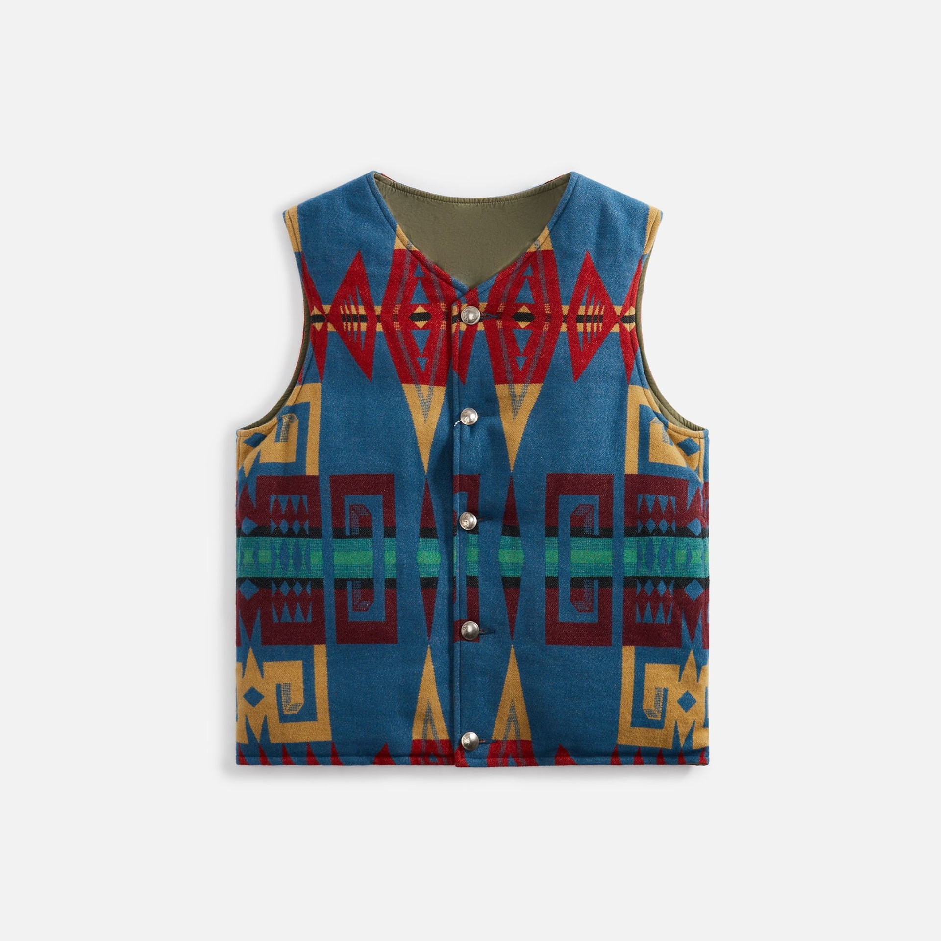 Visvim Kora Down Vest - Blue