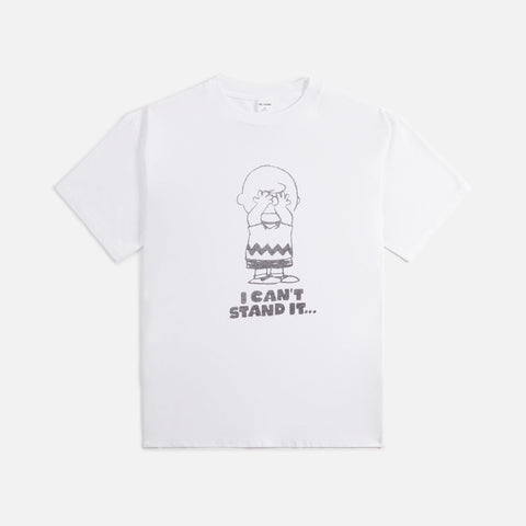 ReDone Peanuts Can't Stand Tee - Optic White
