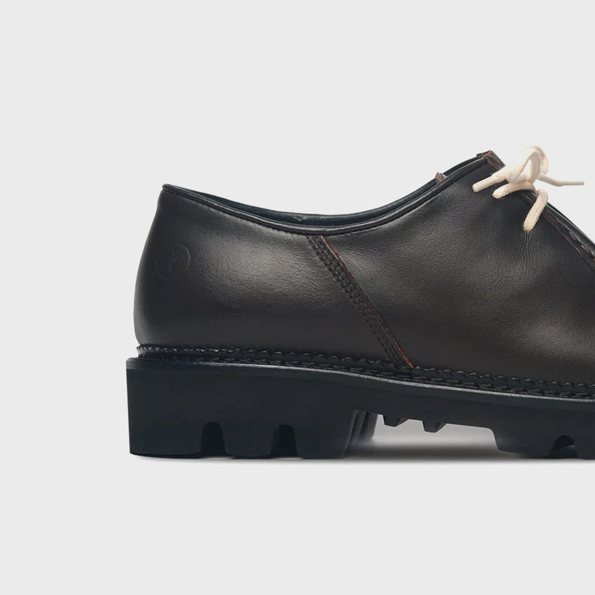 Collegium Pillar Moc-Toe Derby - Marrone