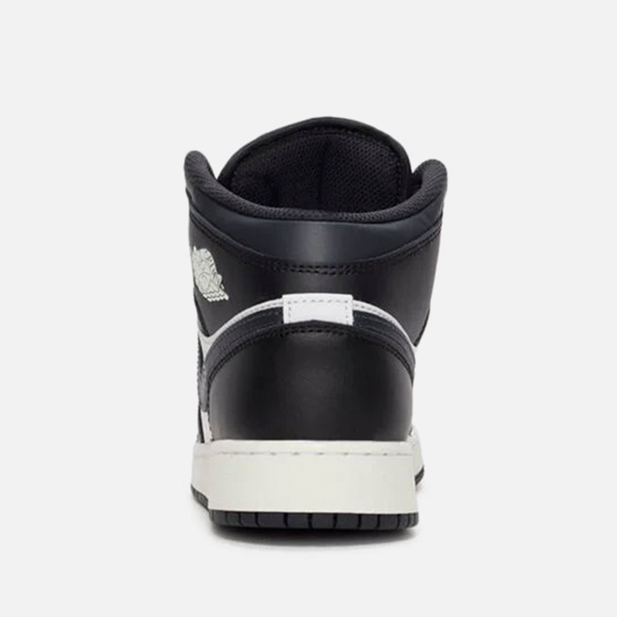 Jordan GS Air Jordan 1 Mid - Black / Summit White / Off Noir