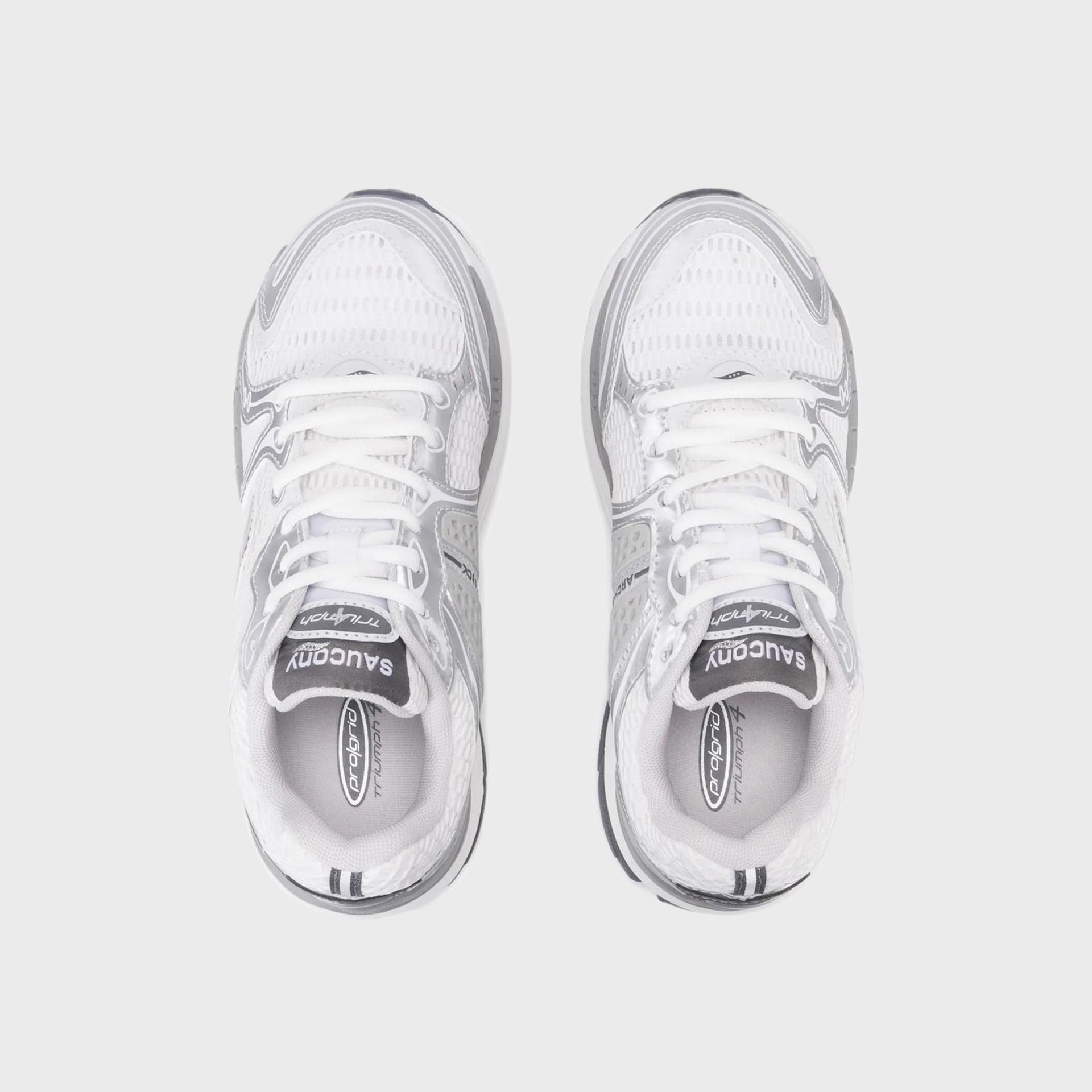 Saucony GS Triumph 4 KDZ - White / Silver