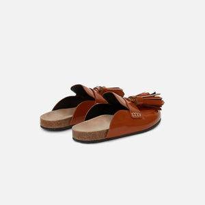 JW Anderson Tassel Loafer Mules - Tan