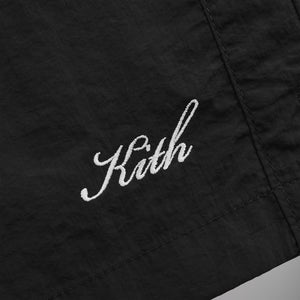 Kith Garment Washed Nylon Active Swim Short - Black