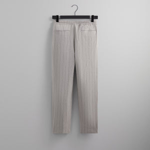 Kith Striped Twill Barrow Pant - Light Heather Grey