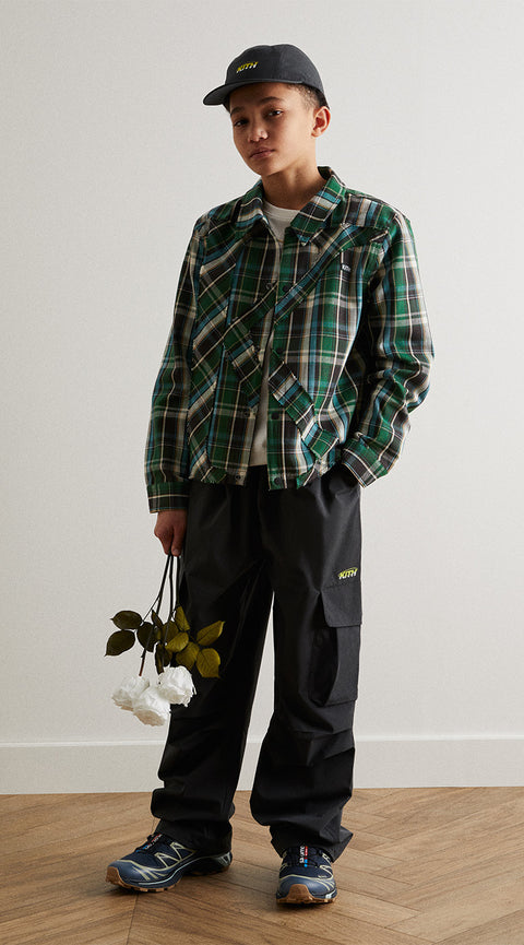 
        Apparel from the Kith Kids Spring 2024 collection.
      
