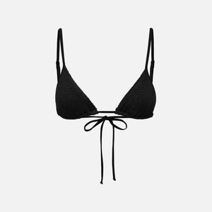 Bond Eye Luana Triangle Bikini Top - Black Eco