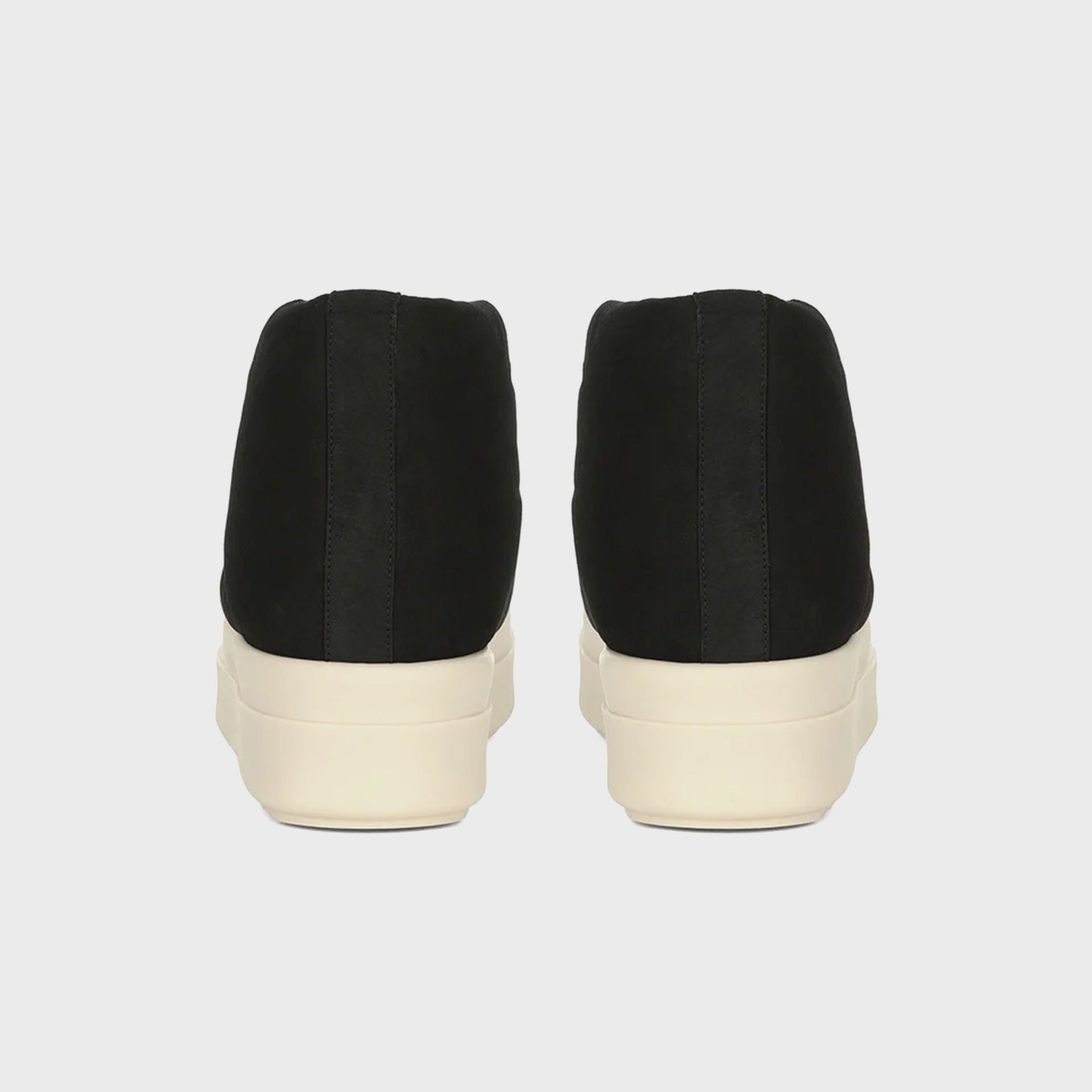 Rick Owens WMNS Mega Bumper Low Lunar Boots - Black / Milk / Milk