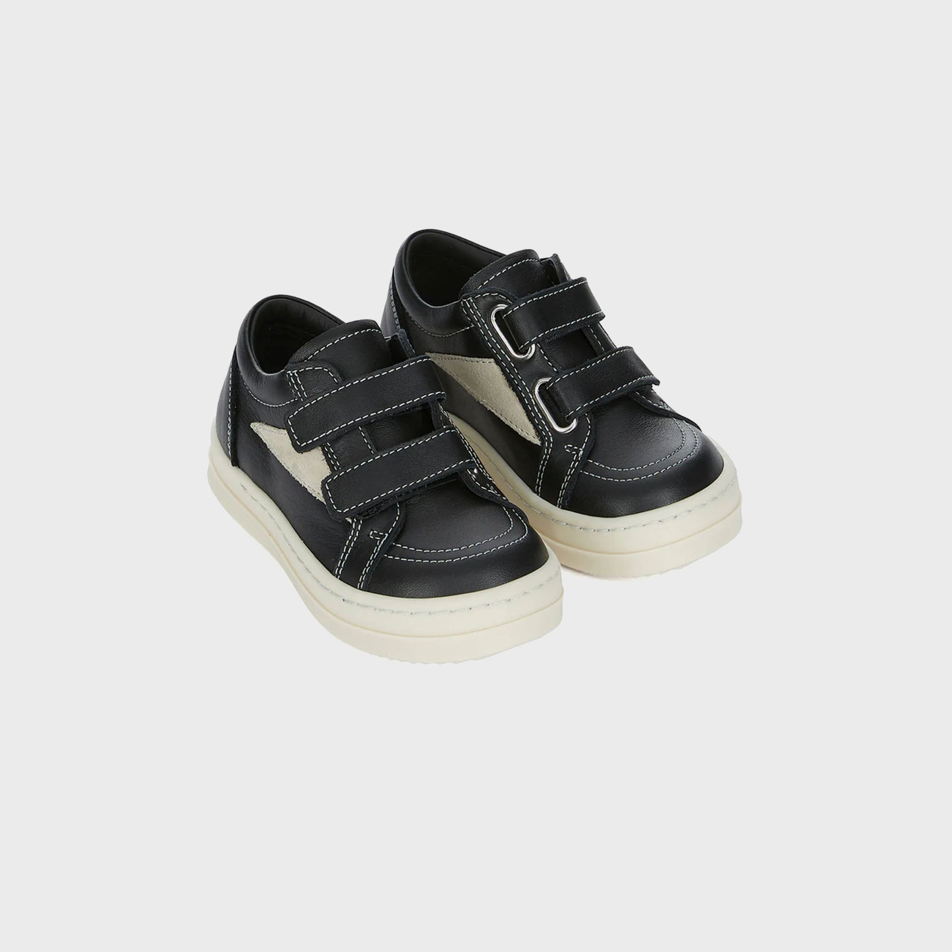 Rick Owens Baby Vintage Sneaks - Black / Milk