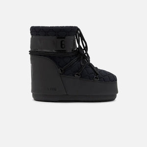 Moon Boot Icon Low Quilt - Black