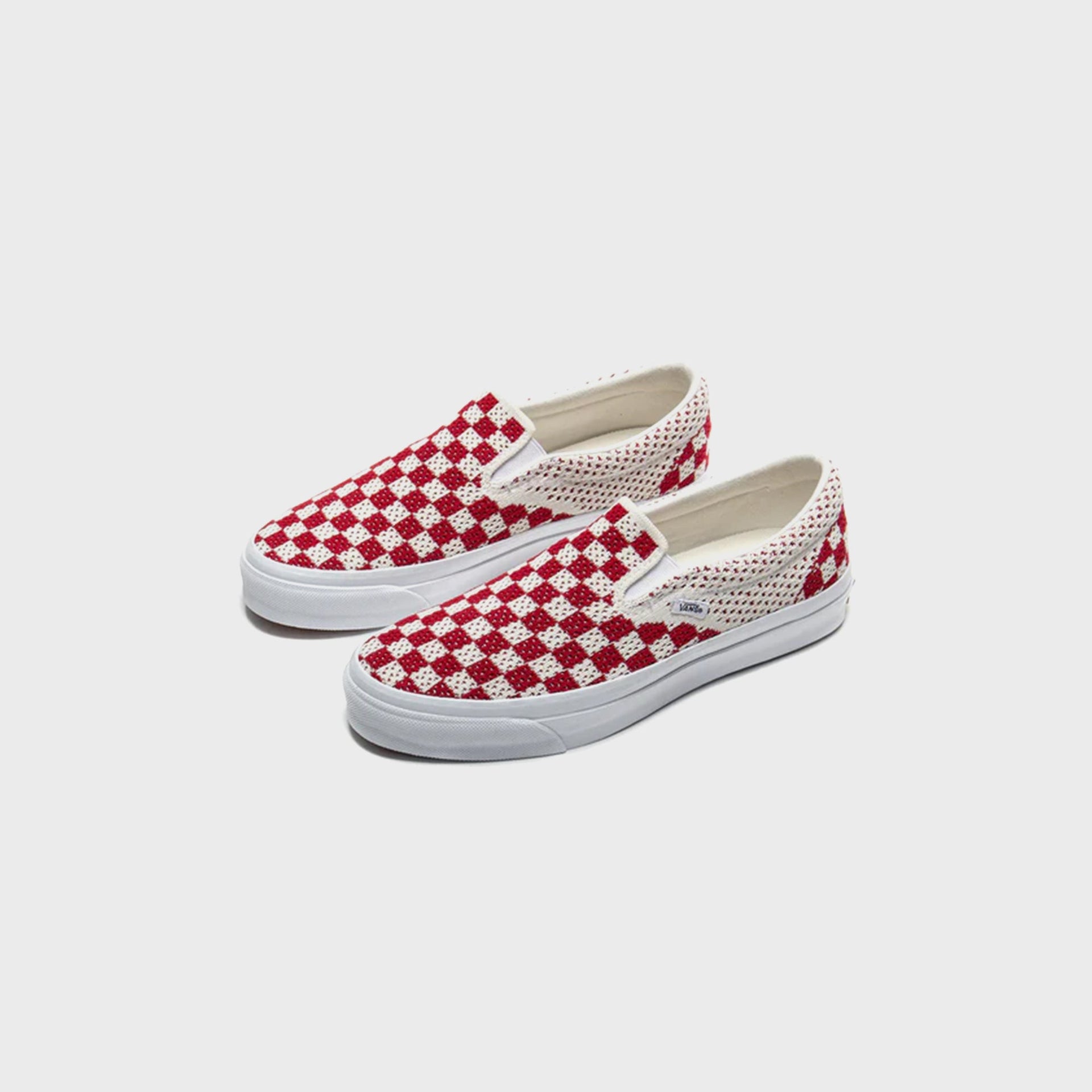 VANS LX Classic Slip-On 98 - Checkerboard Red