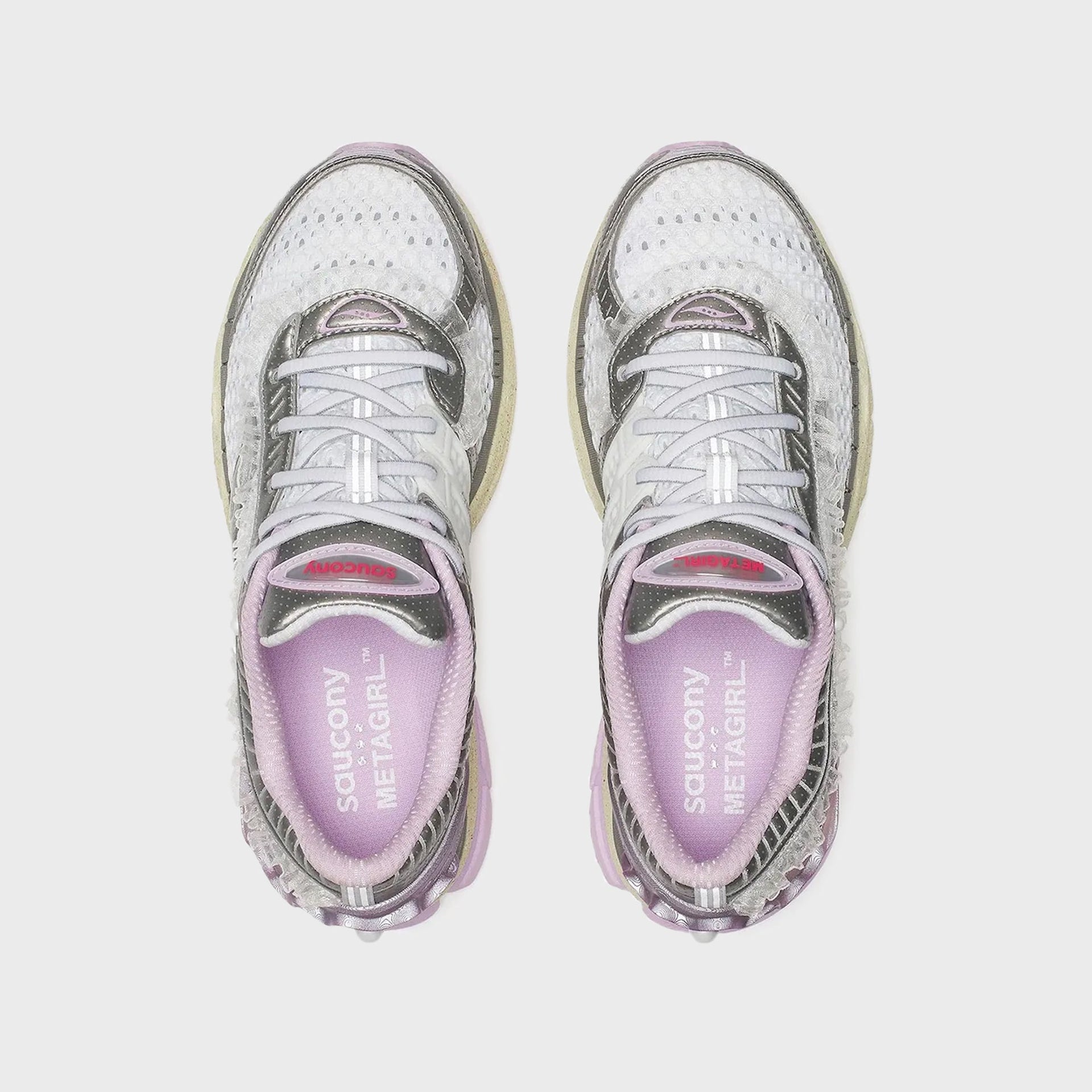 Saucony WMNS Metagirl Progrid Paramount - Moon / Lilac / Metallic Silver