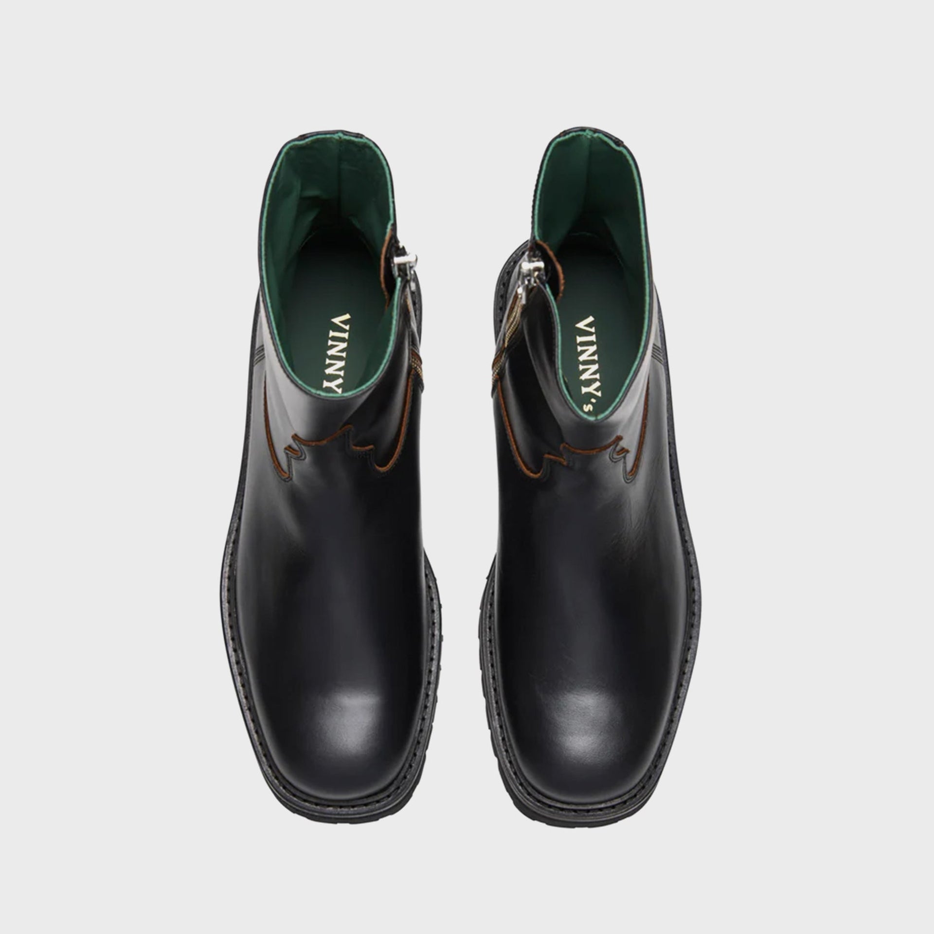 VINNY's Moto Boot - Black