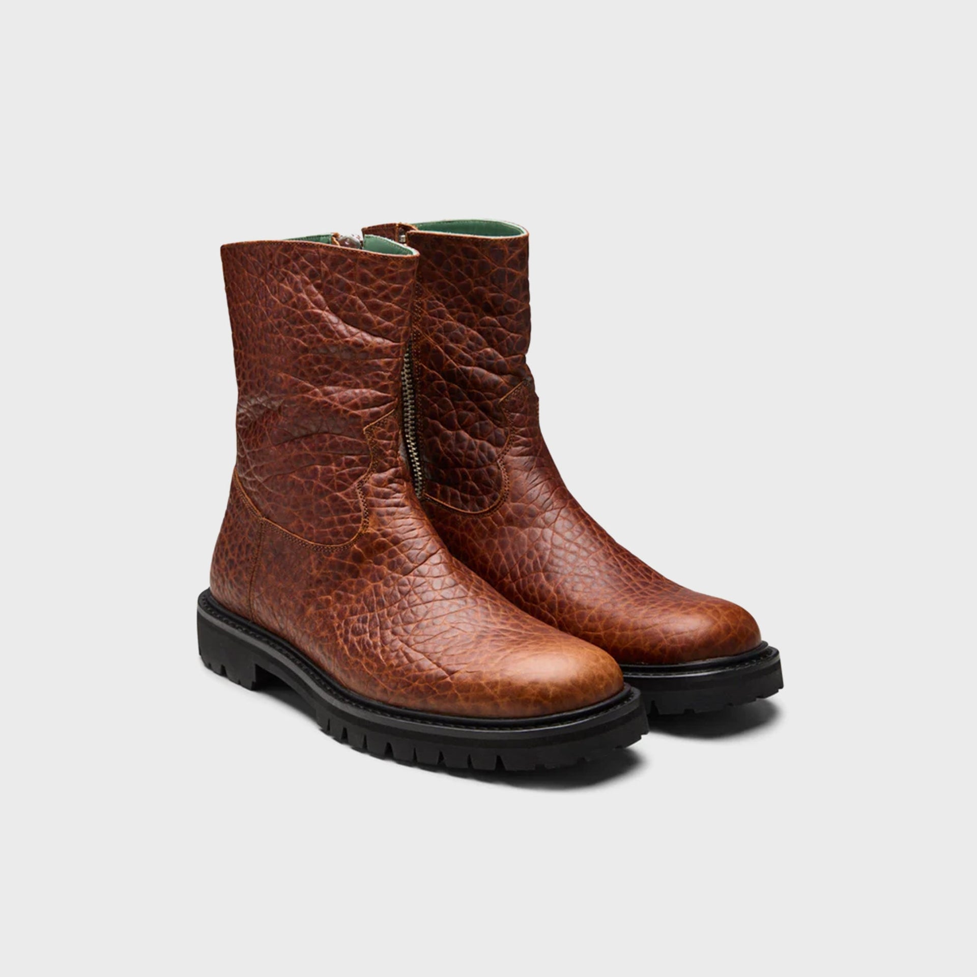 VINNY's Moto Boot - Brown