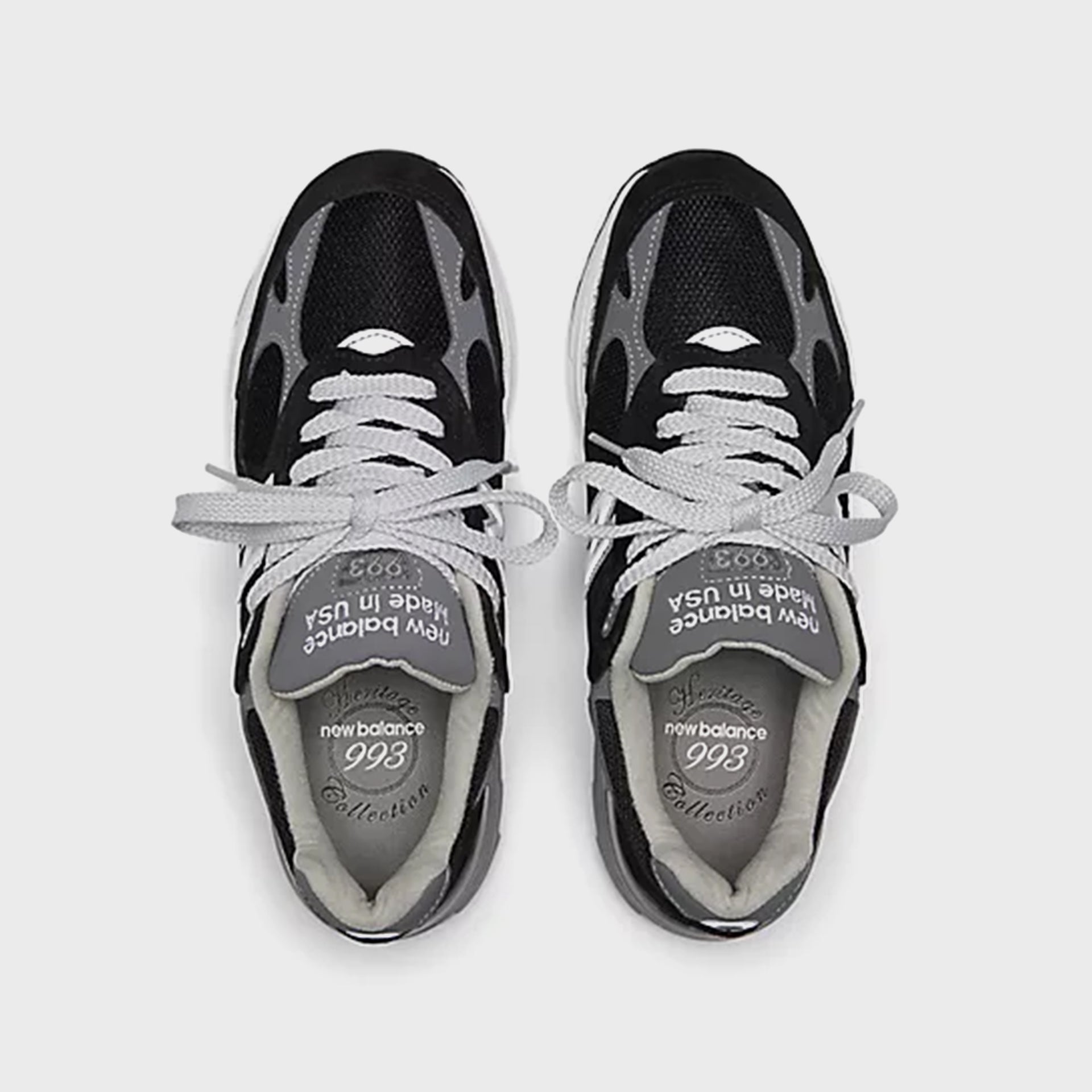 New Balance WMNS Made in USA 993 - Black / Grey / White