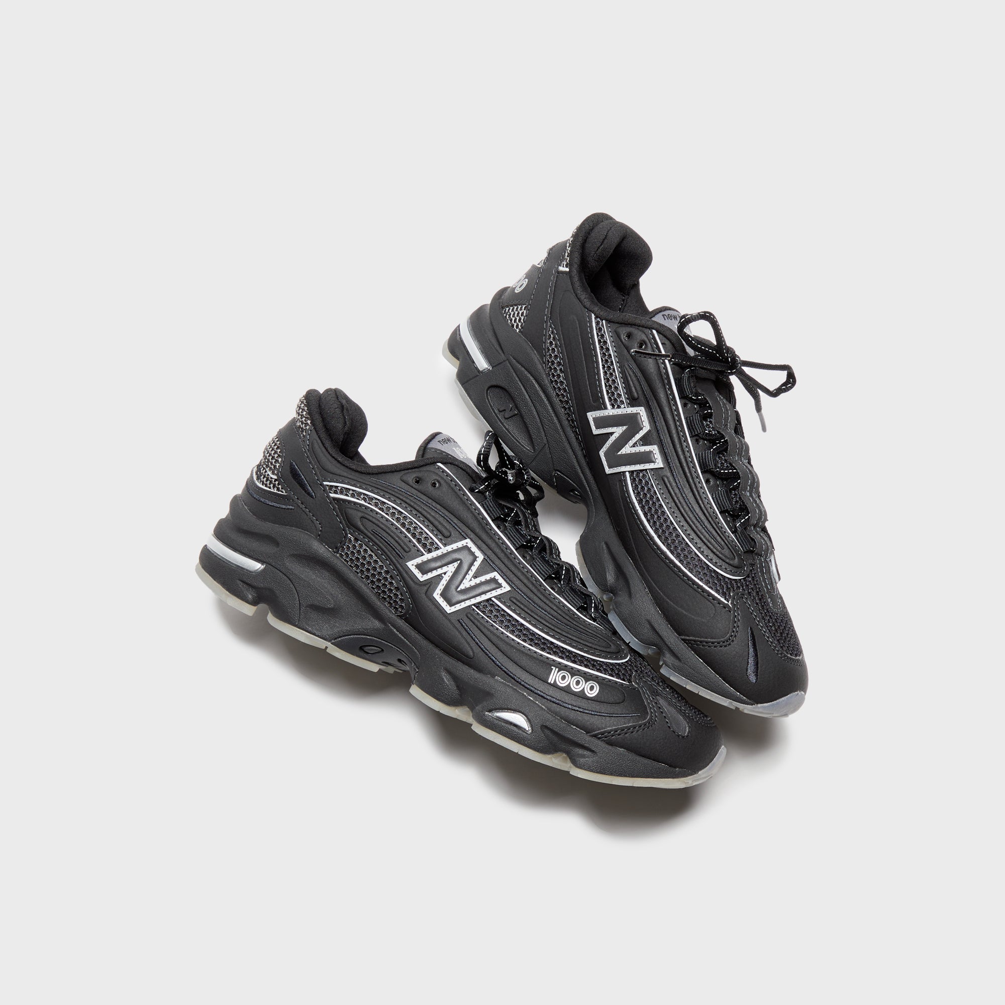 New Balance Lunar New Year 1000 - Black / Metallic Silver – Kith