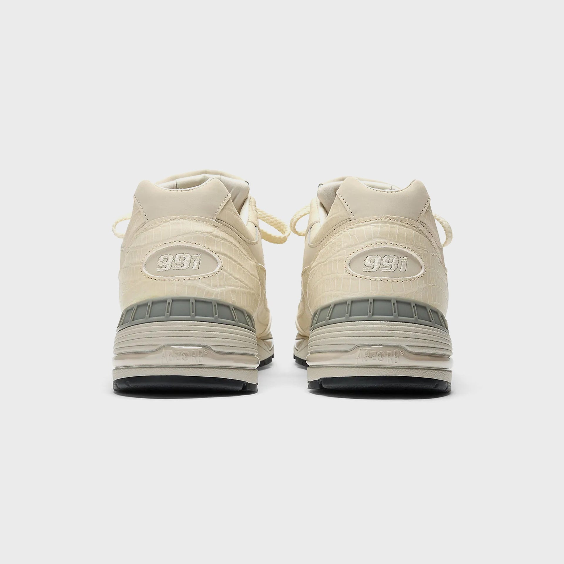 New Balance WMNS Made in UK 991v1 - Oyster Gray / Pistachio Shell / French Oak