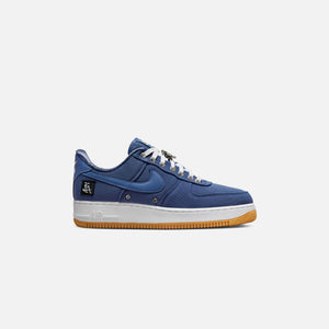 Nike Air Force 1 Low PRM - Diffused Blue / White / Metallic Silver / Black