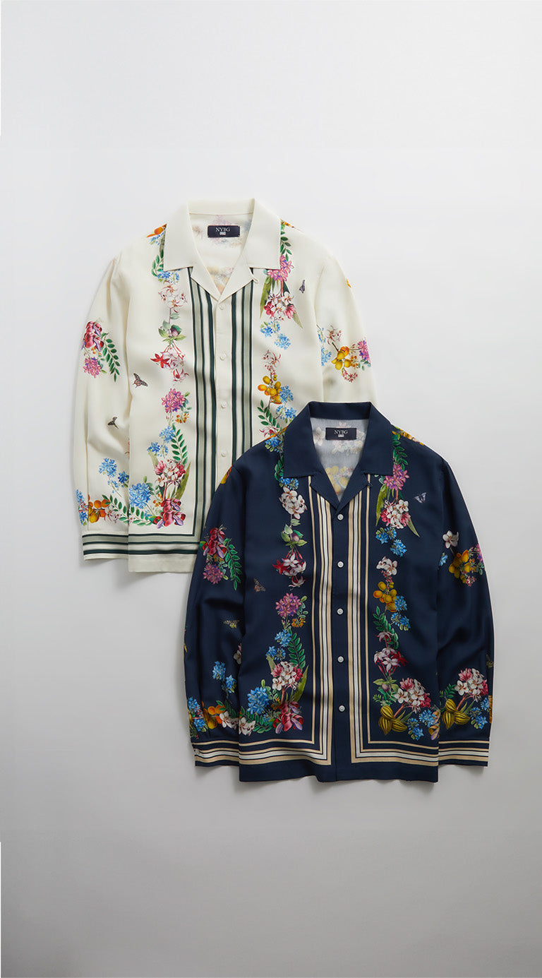 
        Shirts for men from the Kith for New York Botanical Garden collection.
      
