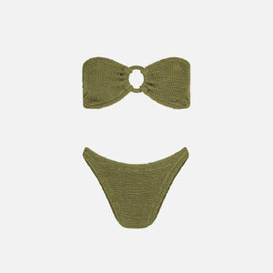 Hunza G Gloria Bikini - Metallic Moss