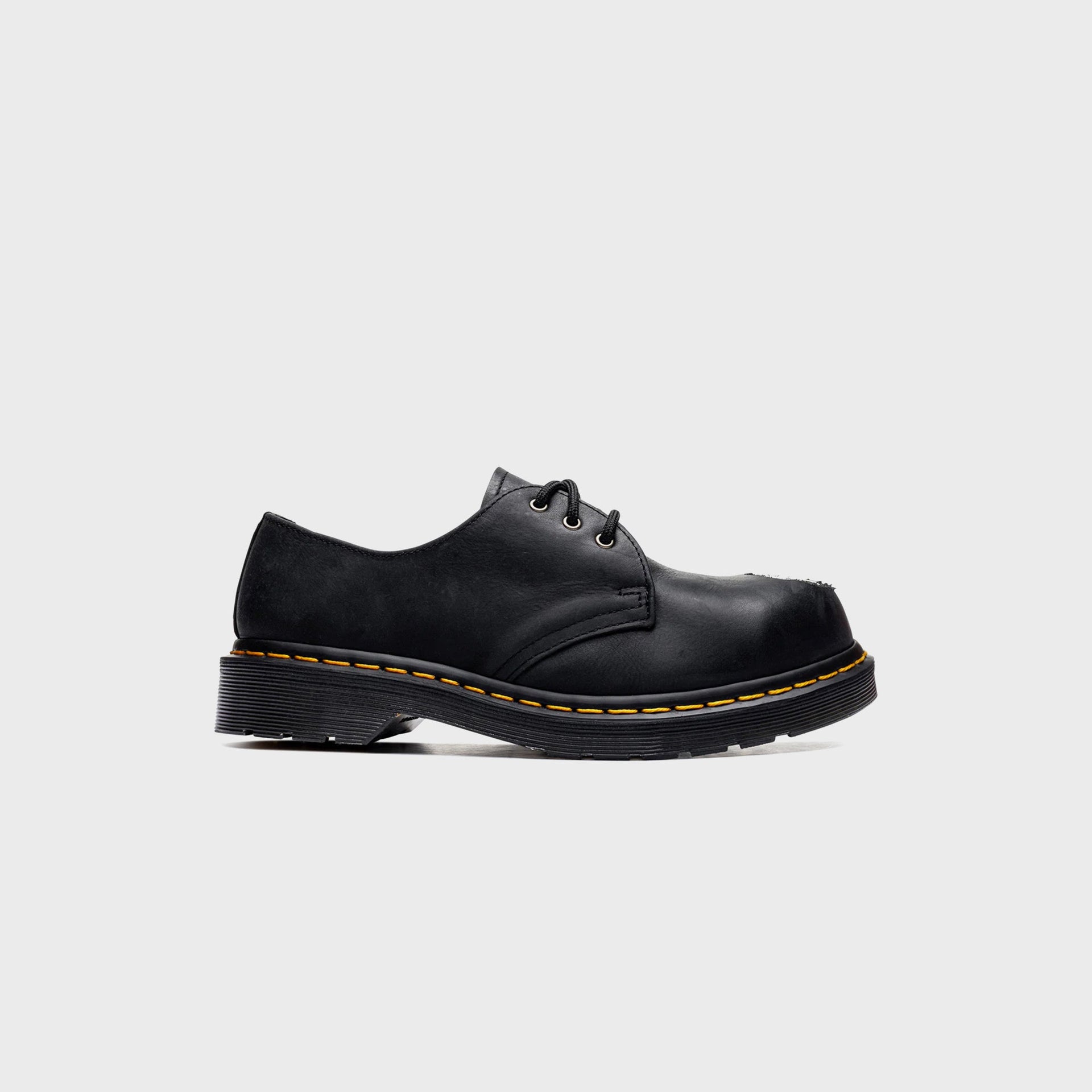 Dr. Martens 1461 Metal Toe Leather Shoe - Black