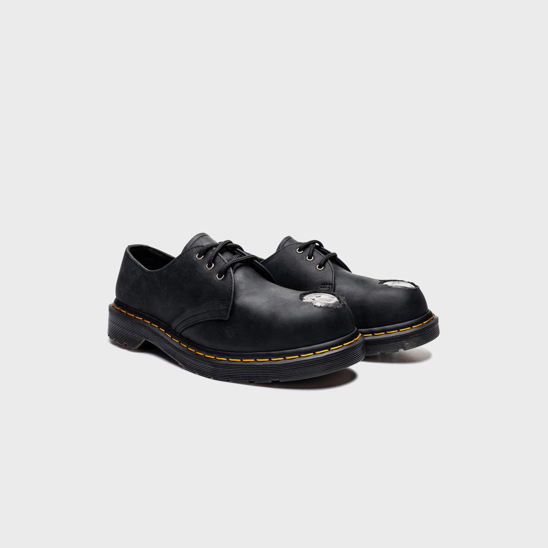 Dr. Martens 1461 Metal Toe Leather Shoe - Black