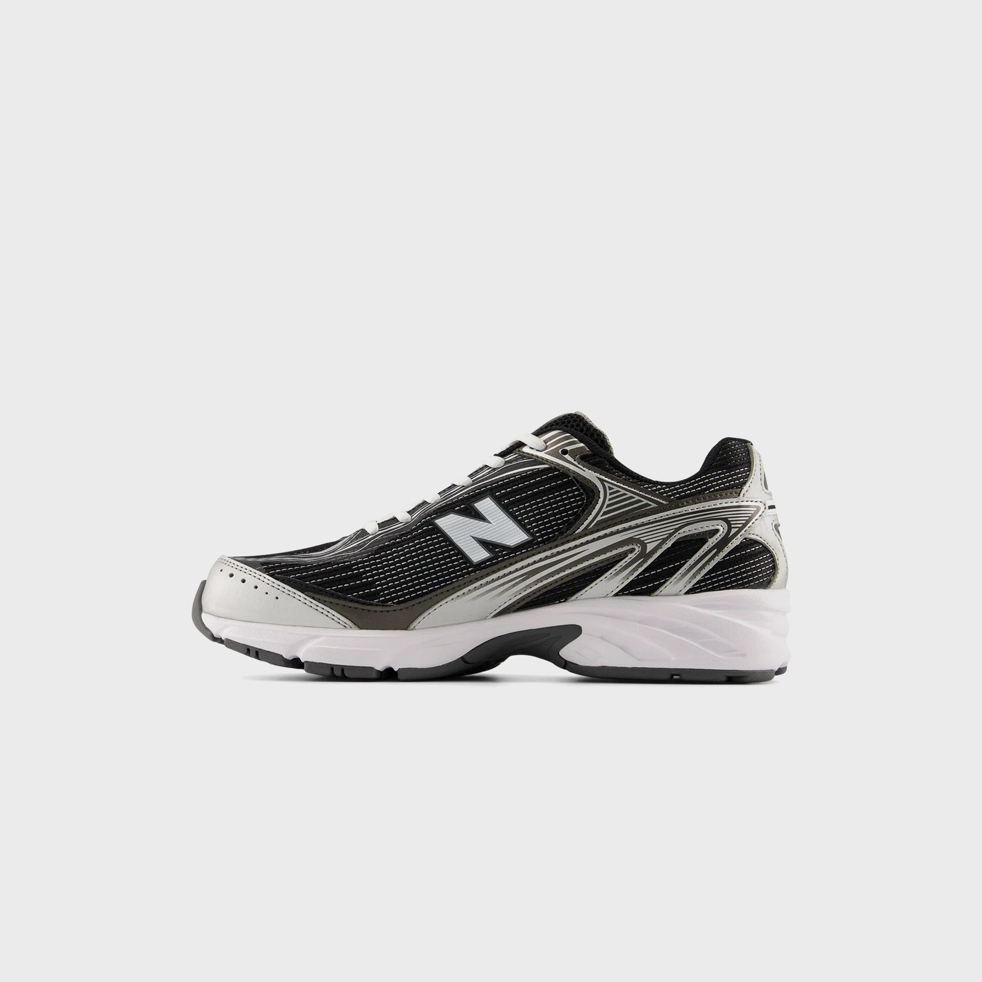 New Balance 509 - Black / White / Silver Metallic