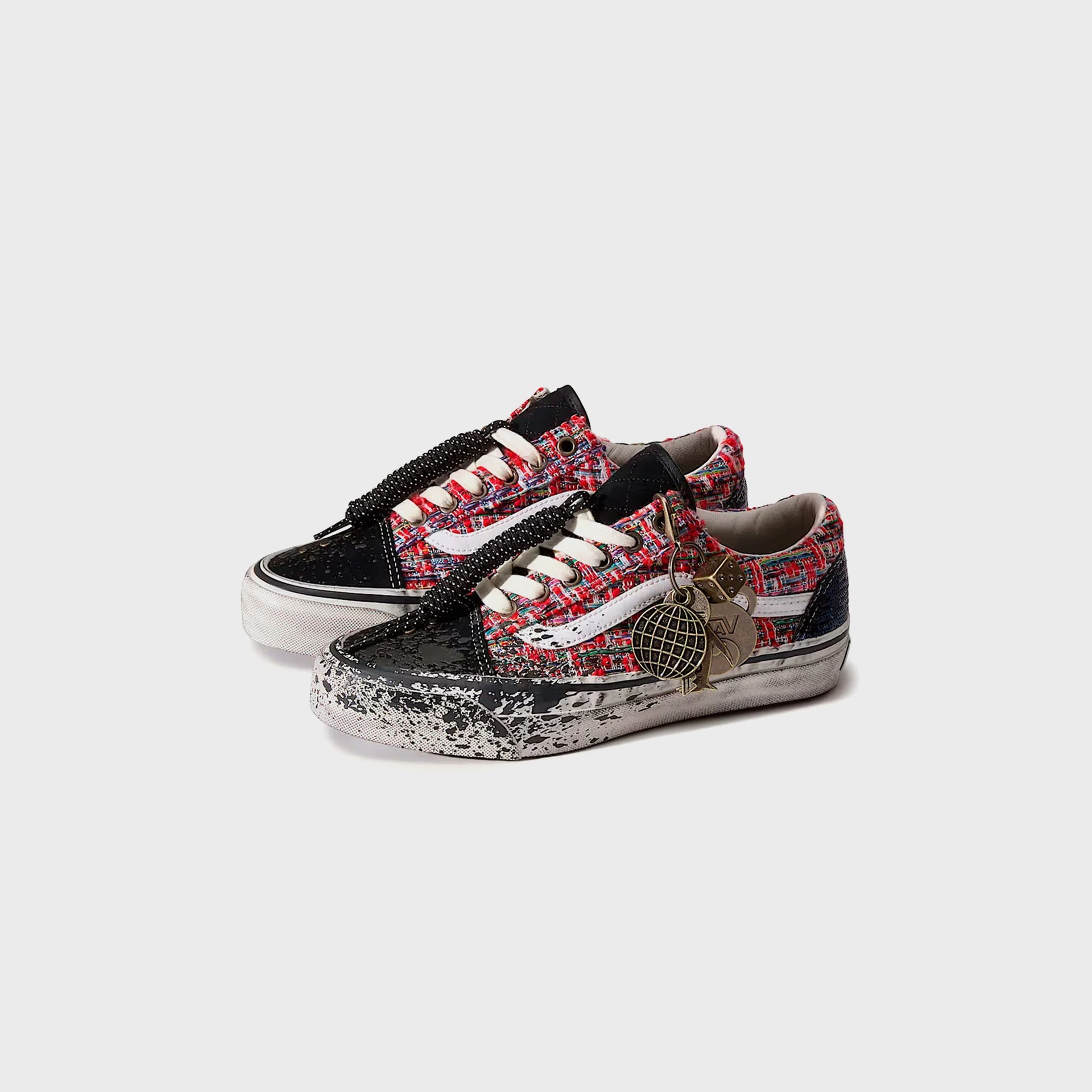 VANS Premium LX Old Skool - Black / Red / Multi