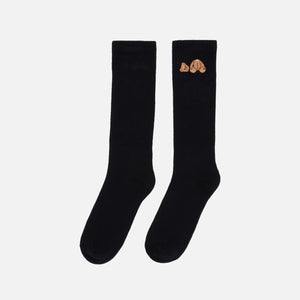 Palm Angels Bear Shiny Socks - Black