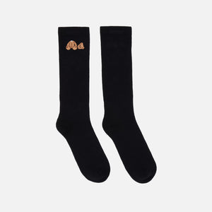 Palm Angels Bear Shiny Socks - Black