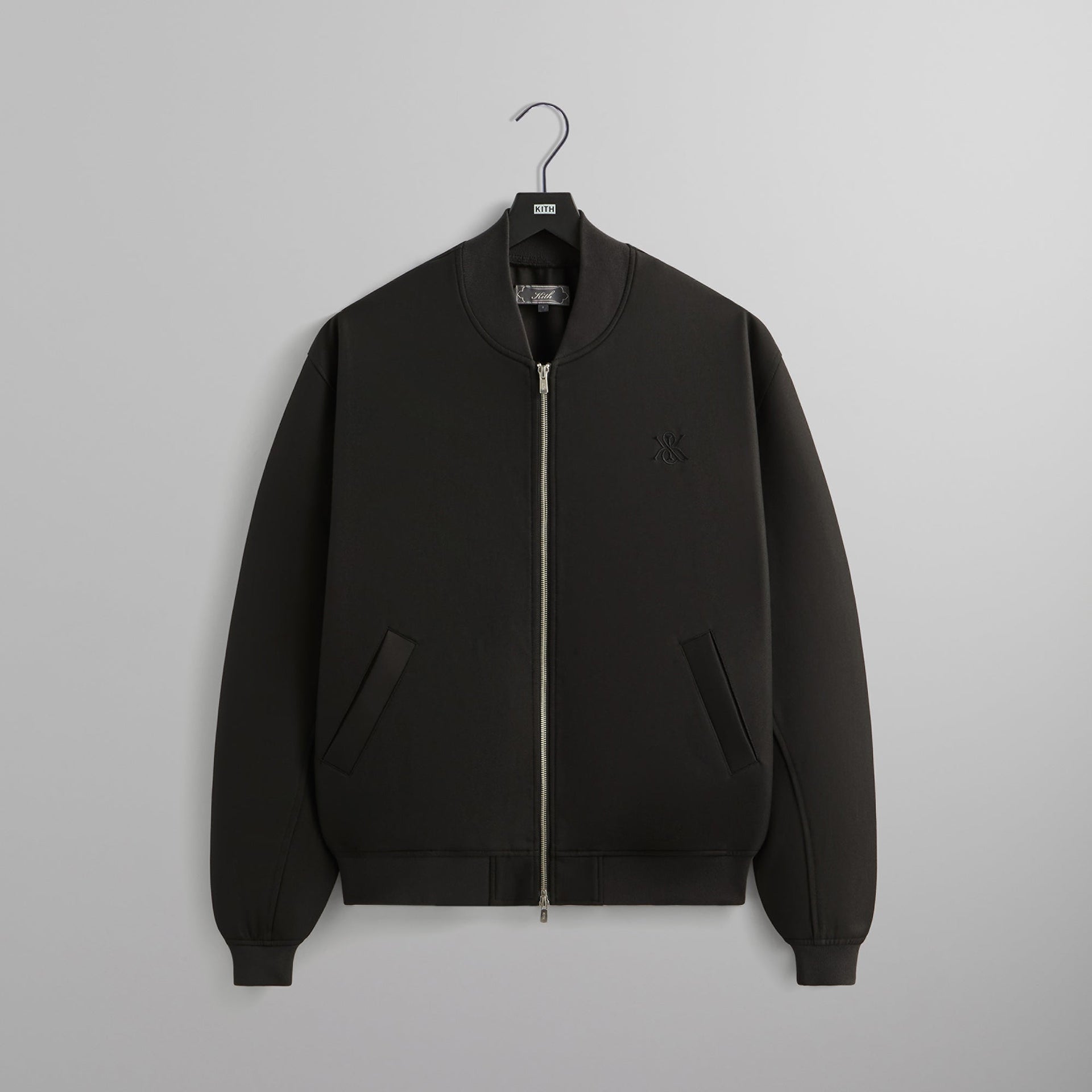 Kith Double Weave Avery Bomber Jacket - Black PH