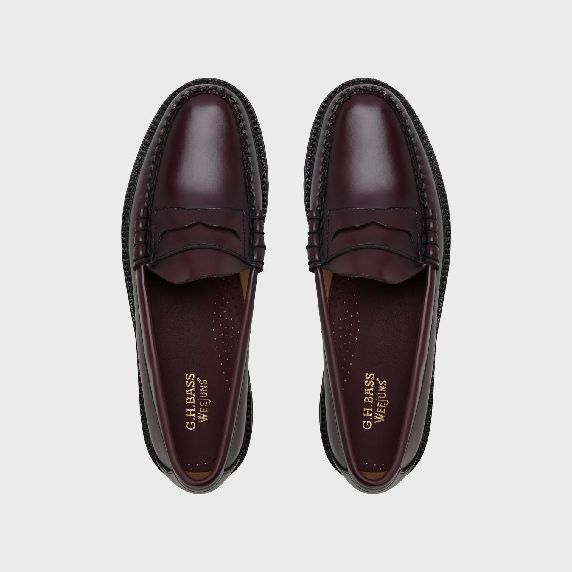 G.H. Bass Larson Lug Weejuns® Penny Loafer - Wine