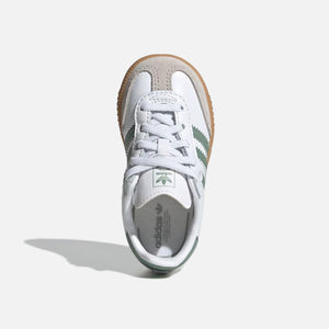 adidas TD Samba OG - White / Silver Green / Gum