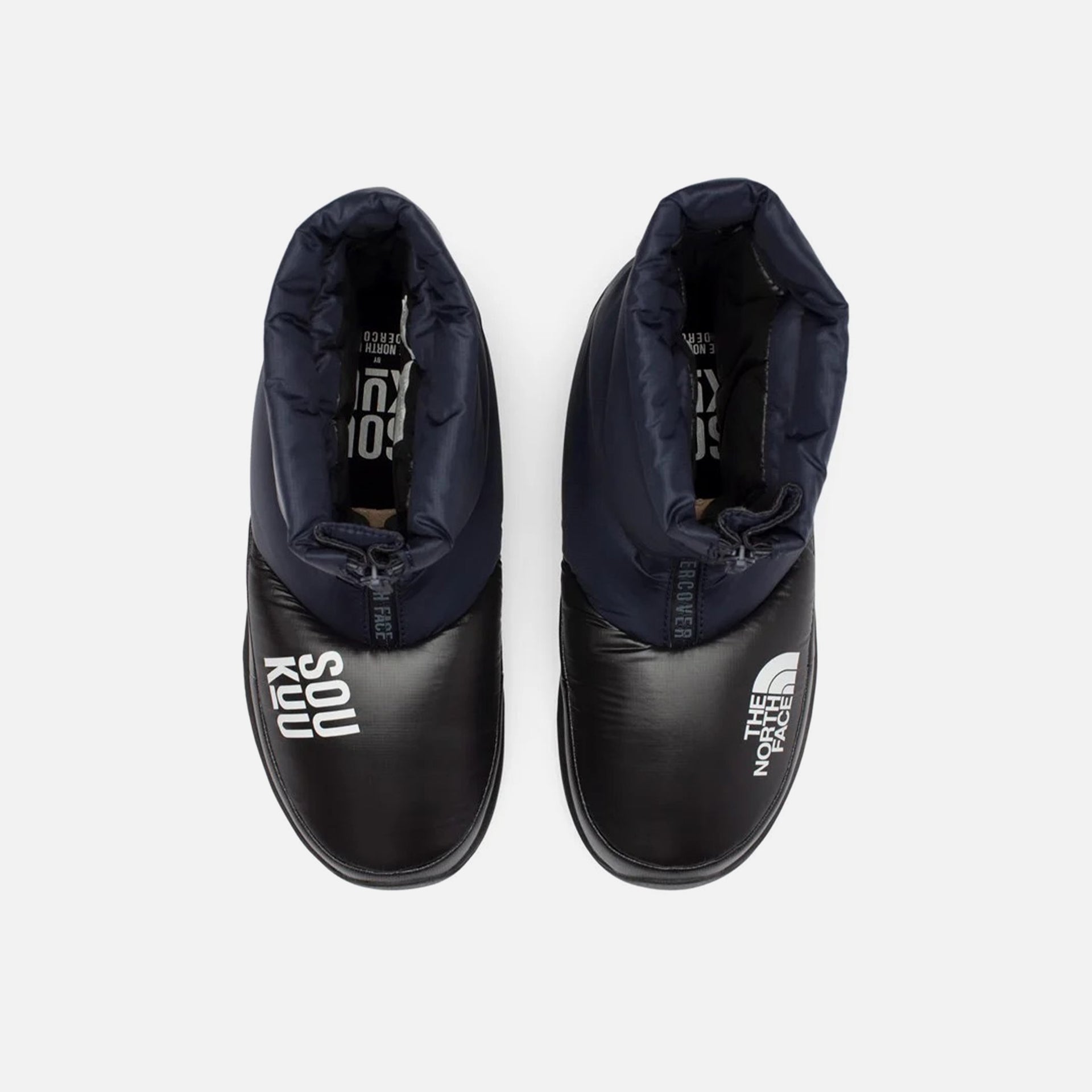 The North Face x Project U Down Bootie - TNF Black / Aviator Navy