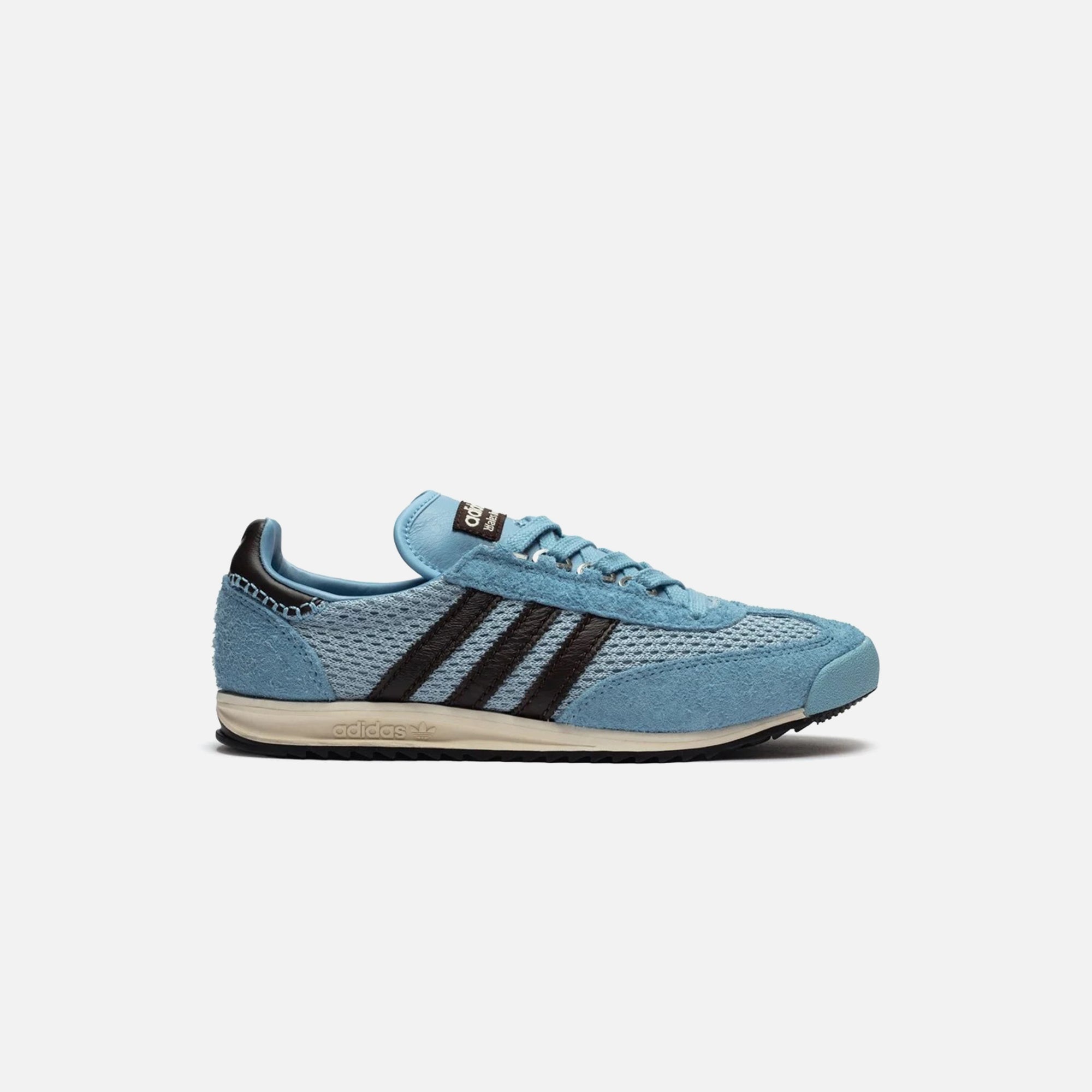 adidas x Wales Bonner SL76 - Ash Blue / Core Black / Ash Blue – Kith