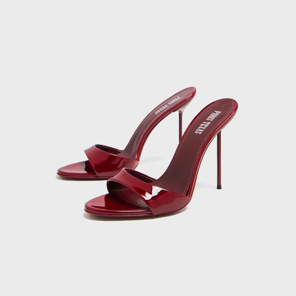 Paris Texas Lidia Mules 105 - Deep Red