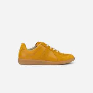 Margiela Replica Check Sneakers - Mustard