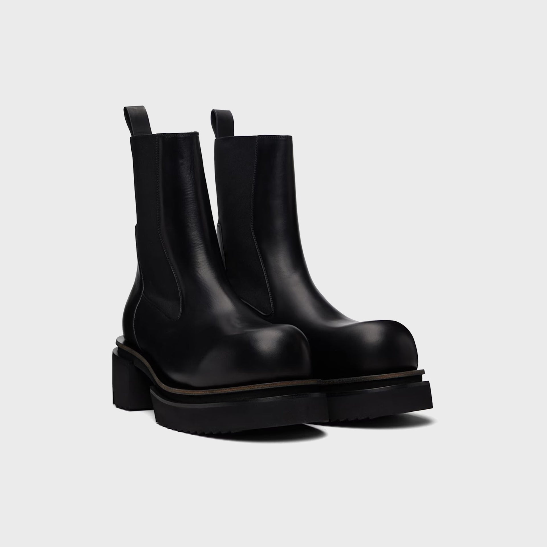 Rick Owens WMNS Beatle Bogun Chelsea Boots - Black