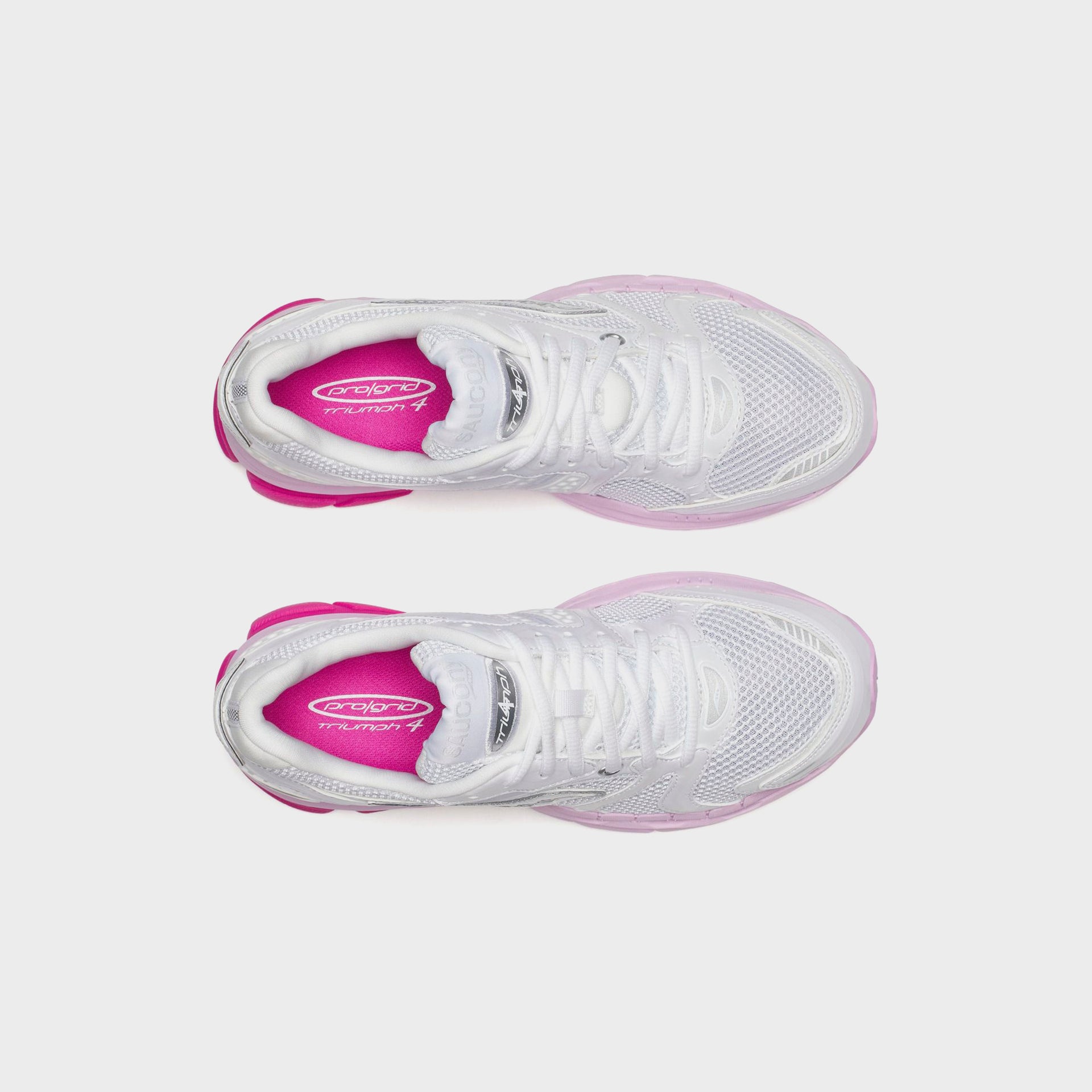 Saucony WMNS Progrid Triumph 4 - White / Pink