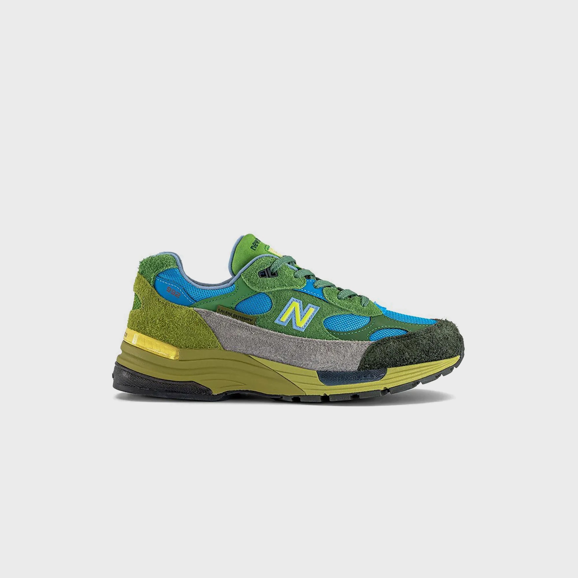 New Balance x Salehe Bembury Made in USA 992 - Green / Blue – Kith