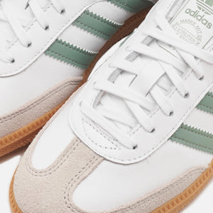 adidas Kids Samba OG - Cloud White / Silver Green / Gum