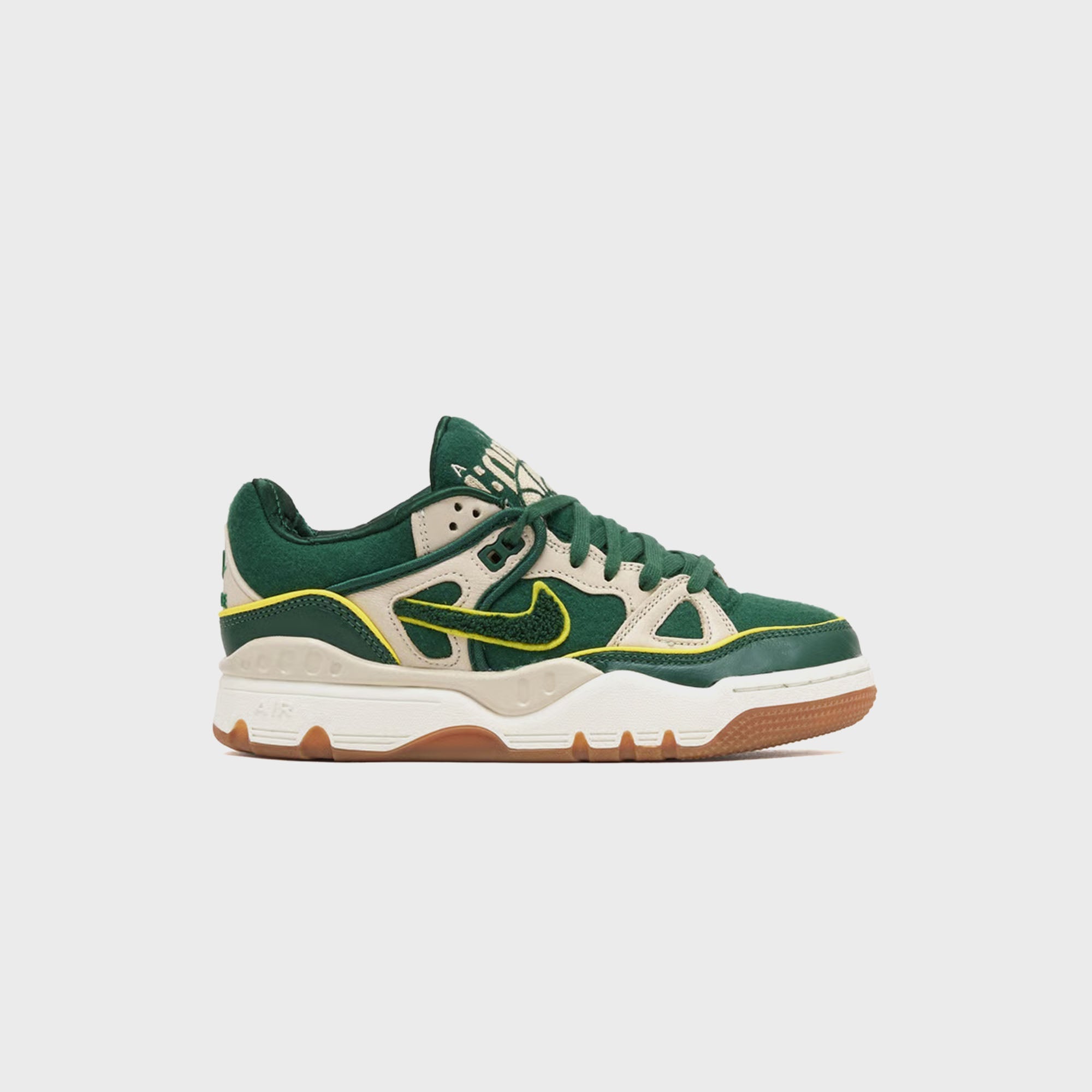 Nike x NIGO Air Force 3 - Forest Green / Oatmeal / Sail / Gum