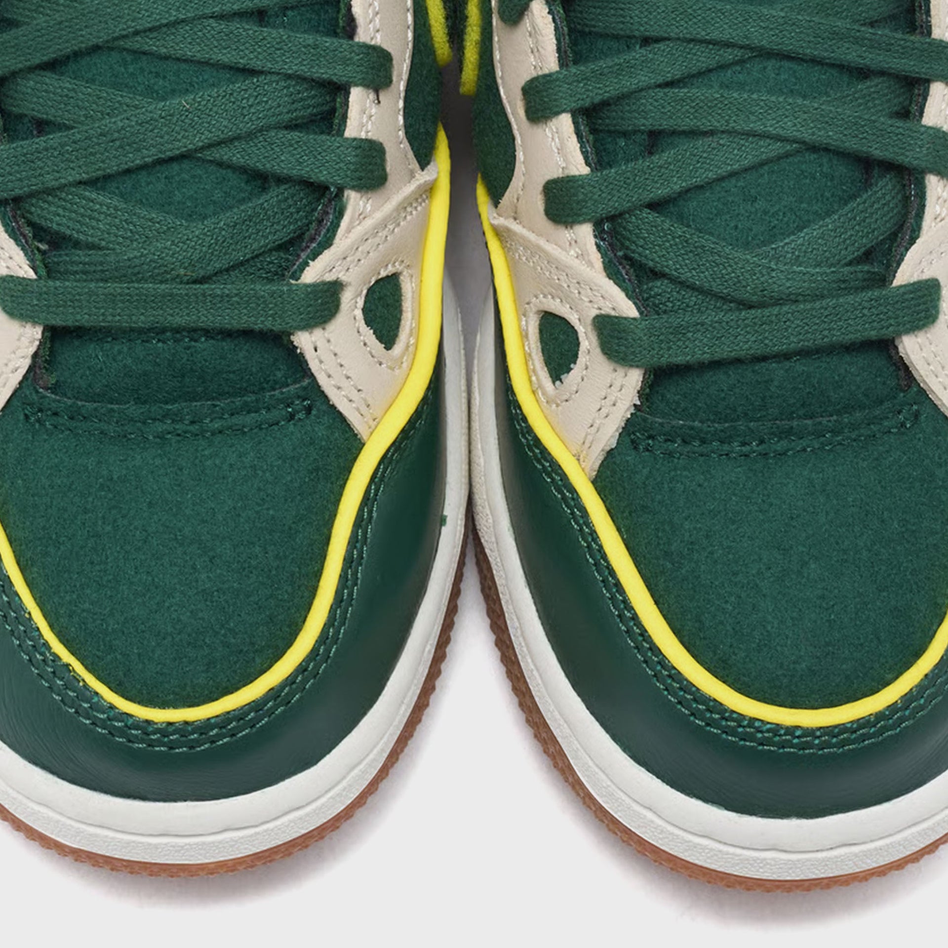 Nike x NIGO Air Force 3 Low “College” Pack - Forest Green / Oatmeal / Sail / Gum Light Brown / Yellow Strike