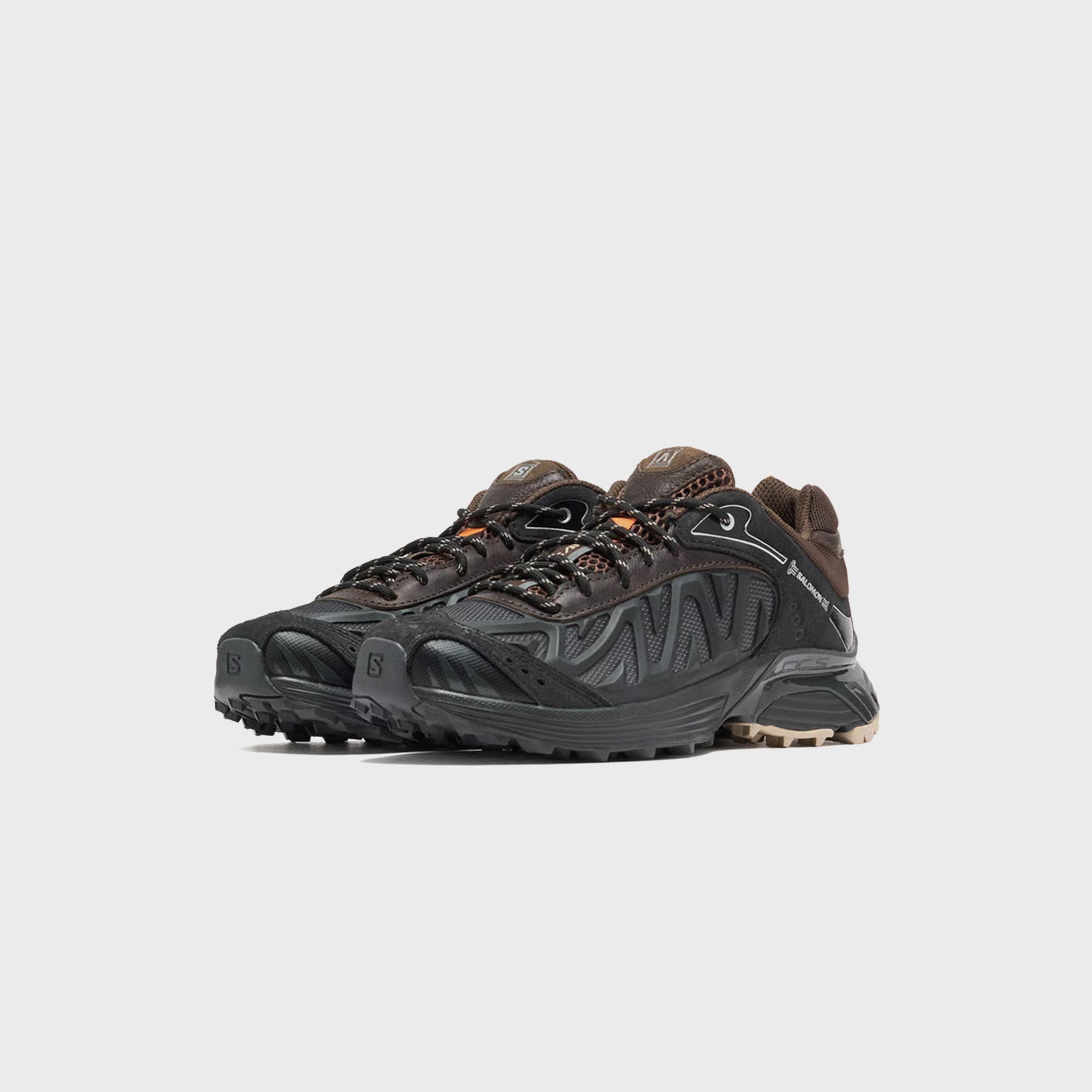 Salomon x Aries XT-Whisper - Black / Earth Brown / Asphalt – Kith