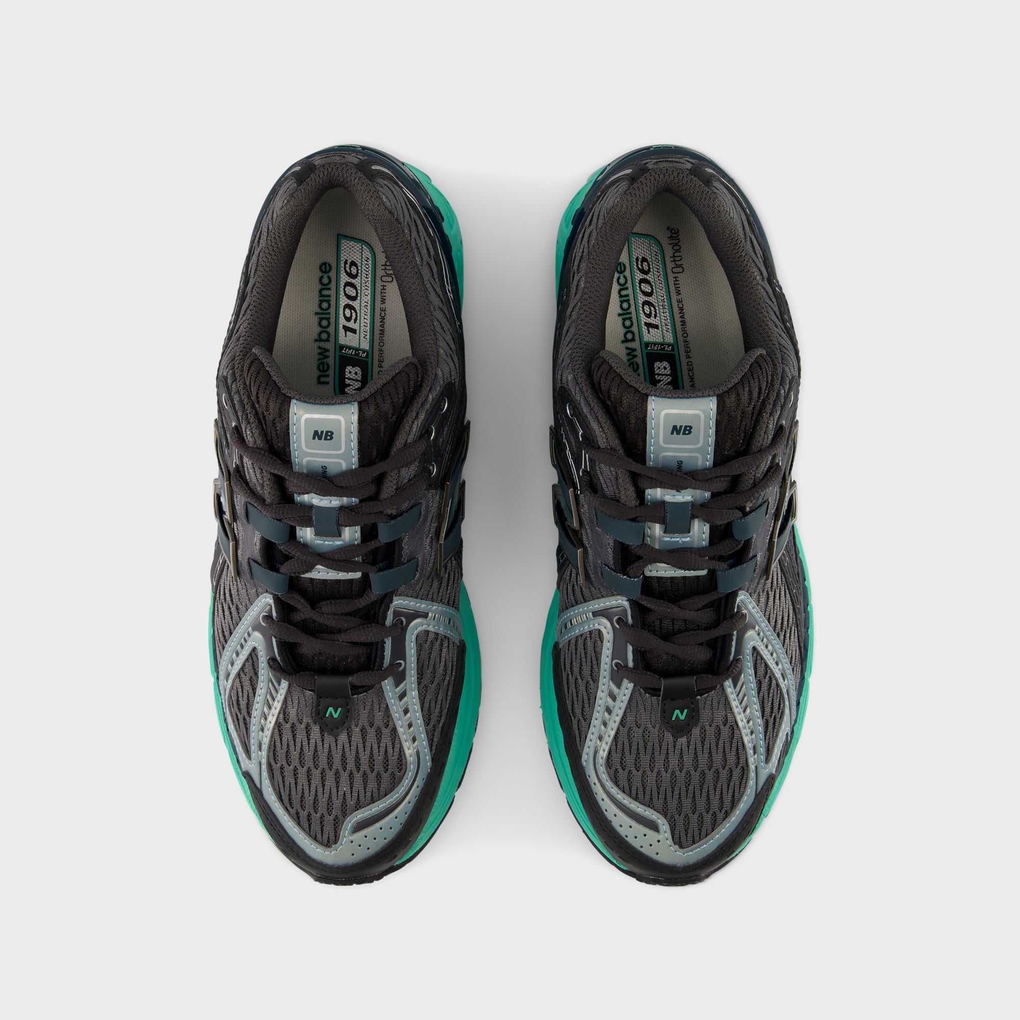 New Balance 1906R - Black Metallic / Deep End – Kith