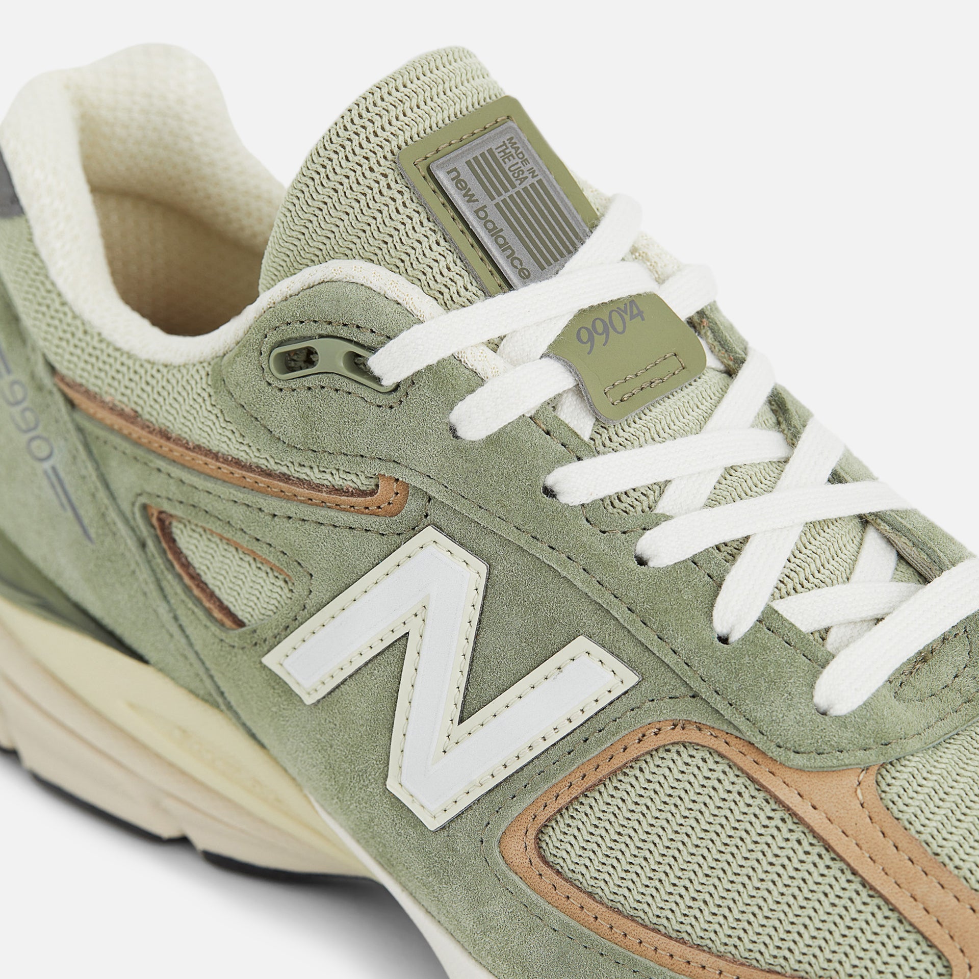 New Balance 990v4 Made in USA - Olive