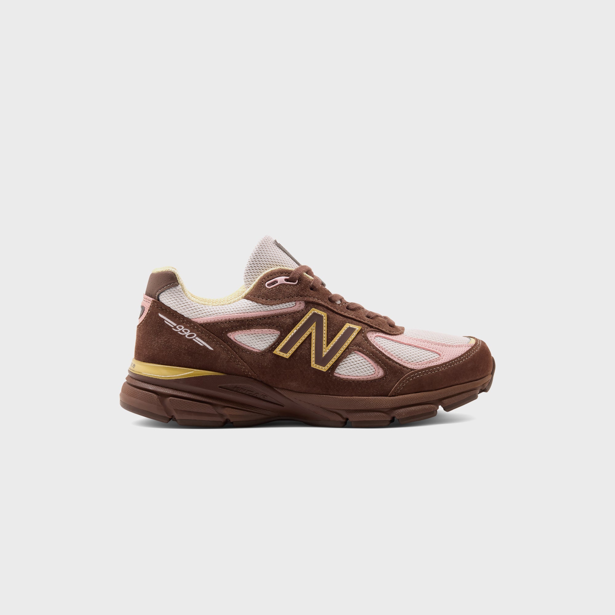 New Balance Made in USA 990v4 - Pumpernickel / Pink Chalk