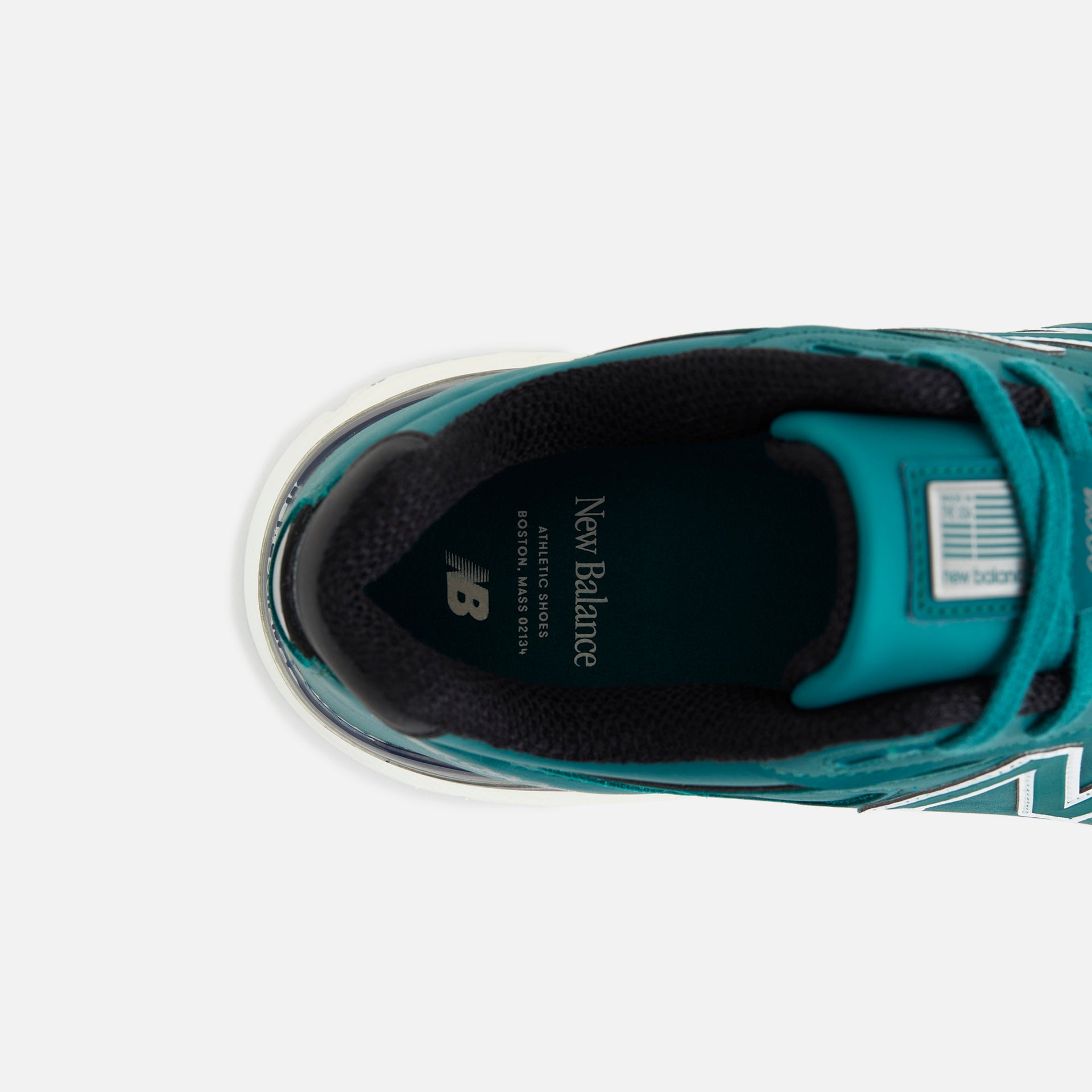 New Balance 990v4 Made in USA - Vintage Teal / White