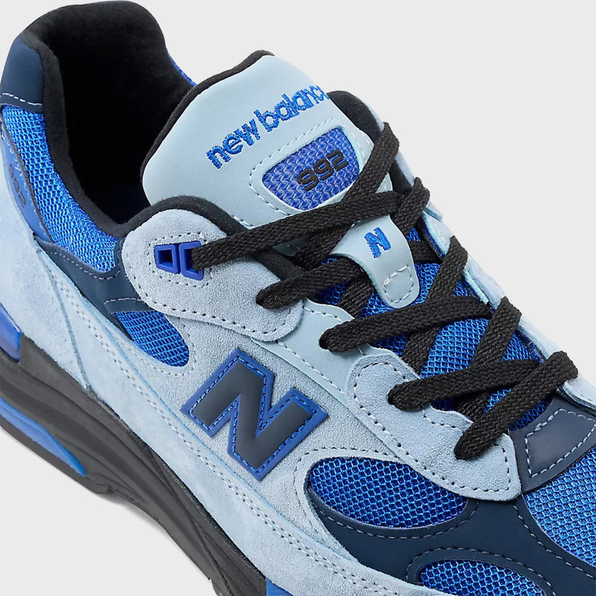 New Balance Made in USA 992 - Light Arctic Grey / Black