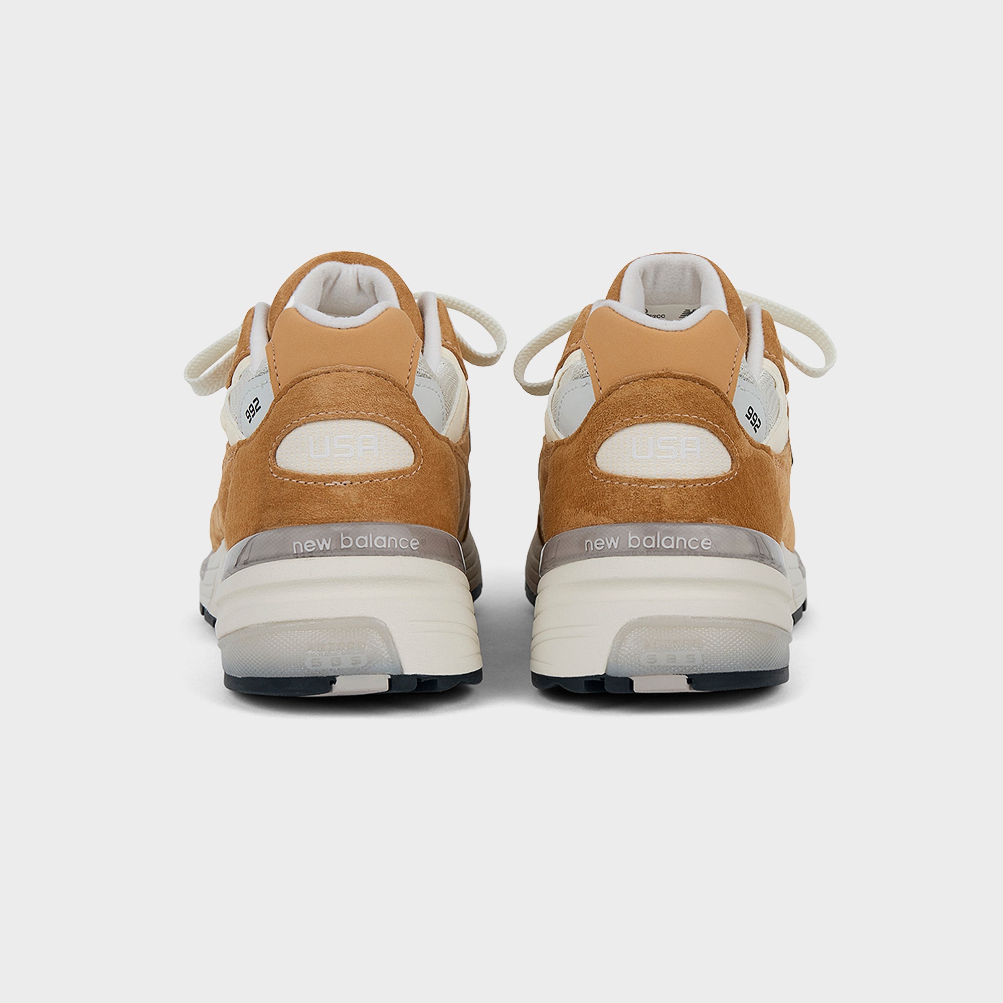 ★25SS 入手困難★New Balance 992 Sweet Caramel/Calcium New Balance Made in USA 992 - Sweet Caramel / Calcium – Kith