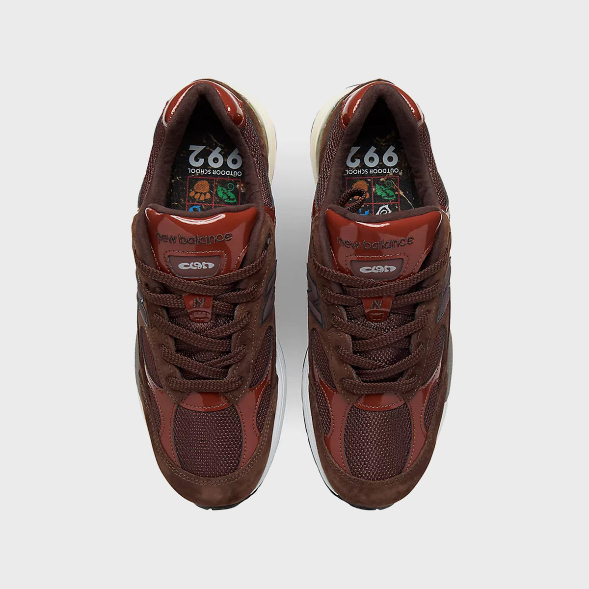 New Balance x Amine Made in USA 992 - Chocolate / Amber
